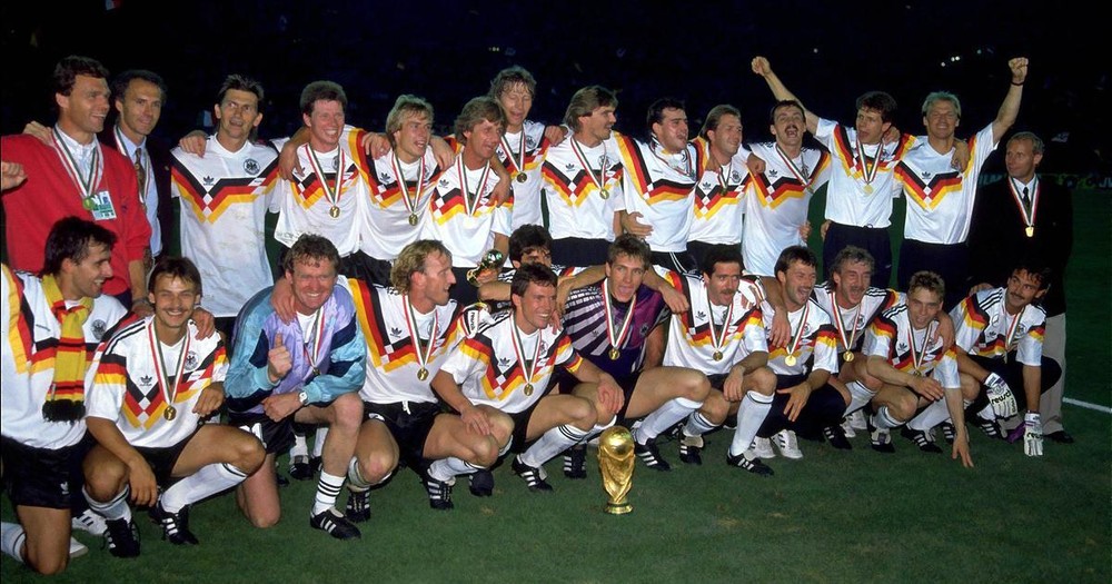 Đội tuyển Đức vô địch World Cup 1990.