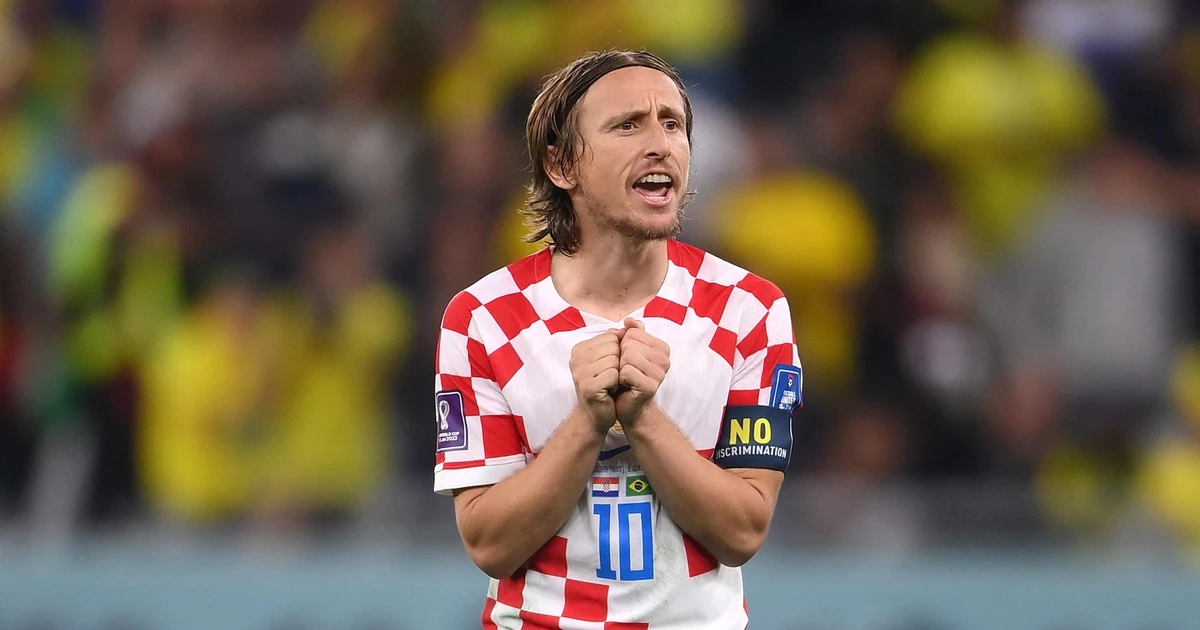 Luka Modric là đội trưởng của đội tuyển Croatia.