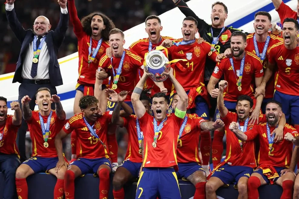 Nhà Vô Địch Euro 2024 gọi tên đội tuyển Tây Ban Nha.